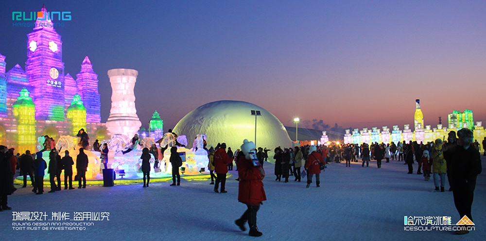 哈尔滨冰雪大世界——冰屋工程